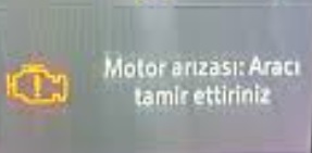 motor arızası aracı tamir ettiriniz