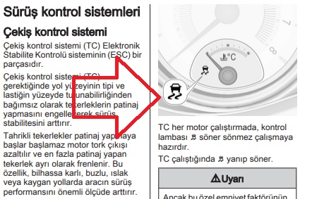 opel astra tc ışığı nasıl söner