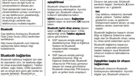 Opel Crossland Bluetooth bağlantısı nasıl yapılır ?