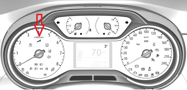 Opel Crossland anahtar işareti